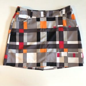 Slazenger Golf Skort Geometric Color block, 4